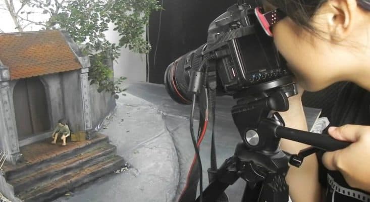 Behind the scene