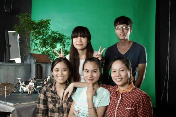 Behind the scene