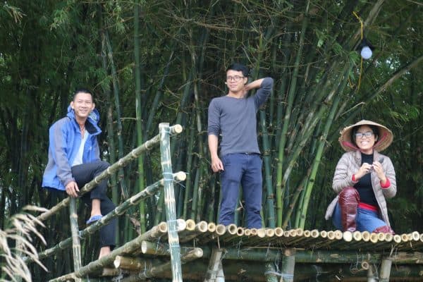 Behind the scene
