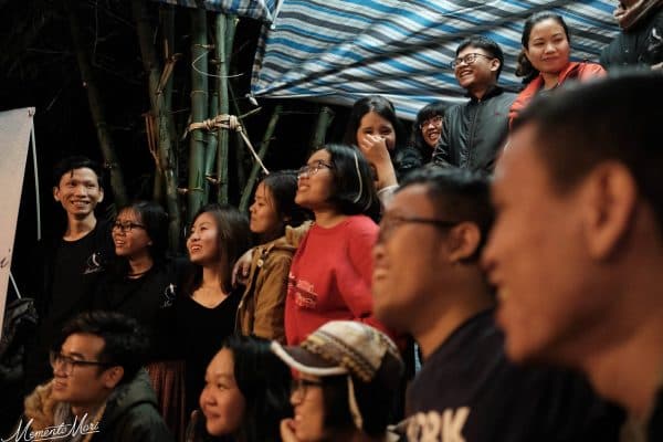 Behind the scene